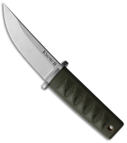 Cold Steel Kyoto II Fixed Blade Knife Drop Point OD Green Kray-Ex (3.38" Satin) 