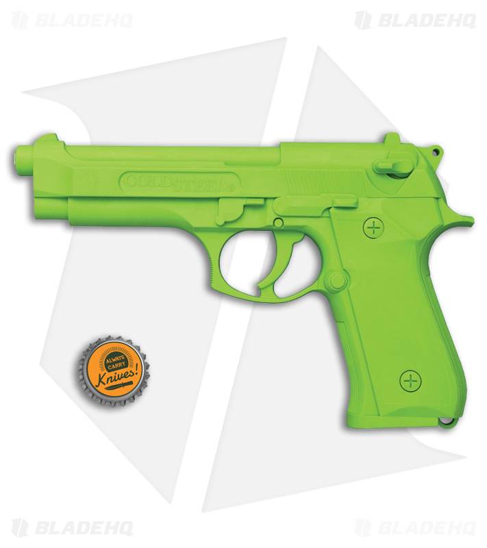 Cold Steel 92 Rub Training Pistol Green 92RGB92Z - Blade HQ