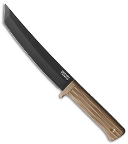 Cold Steel Recon Tanto Fixed Blade Knife Tan (7" Black)