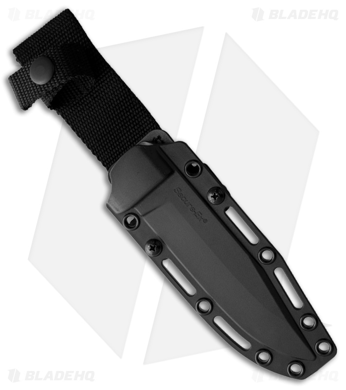 Cold Steel SRK-C Compact Fixed Blade Knife Desert Tan Kray-Ex (5" Black SK-5)