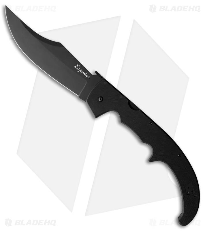 Cold Steel Espada XL Tri-Ad Lock Knife Black - Blade HQ