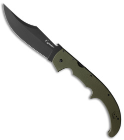 Cold Steel Espada XL Lockback Knife OD Green G-10 (7.5" Black) 62MGCODBK