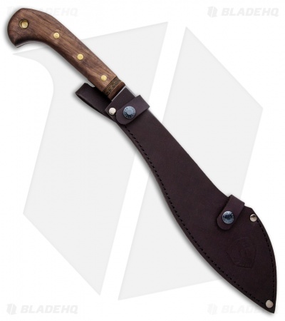 Condor Amalgam Machete Fixed Blade Walnut (12.25" Blasted) CTK2817-11.7HC