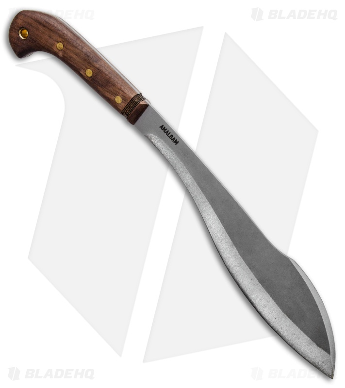 Condor Amalgam Machete Fixed Blade Walnut (12.25" Blasted) CTK2817-11.7HC
