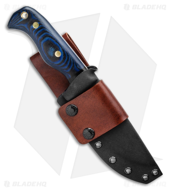 Condor Blue Havoc Fixed Blade Knife Blue/Black Micarta (5.5" Satin)