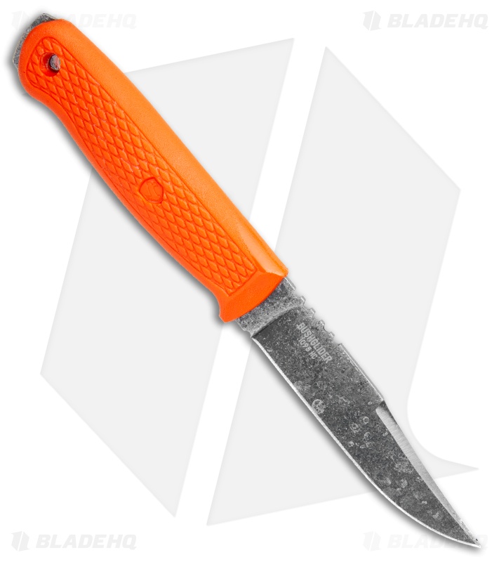 Condor Bushglider Fixed Blade Knife Orange Plastic (4.25" Gray) CTK3951-4.2HC