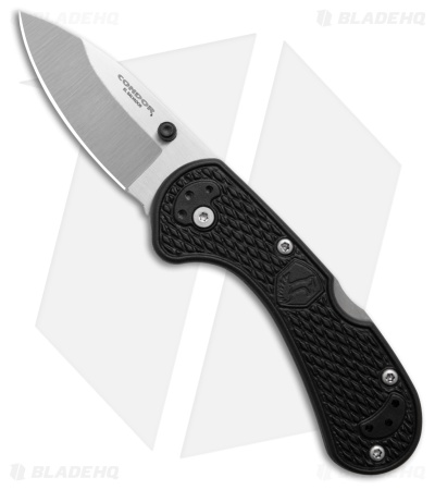 Condor Cadejo Folding Knife Black Tan Zytel (Polished)