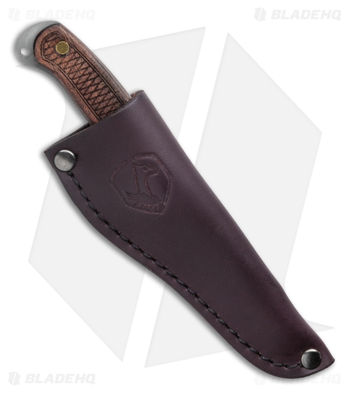 Condor Jackal Gut Hook Skinner Fixed Blade Knife Wood (3.1" Satin 440C)