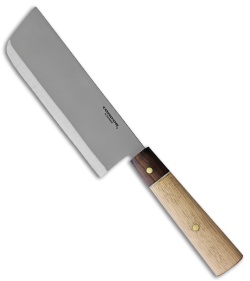 Condor Kondoru Kitchen Nakkiri Knife Walnut/Hickory (7" Bead Blast)