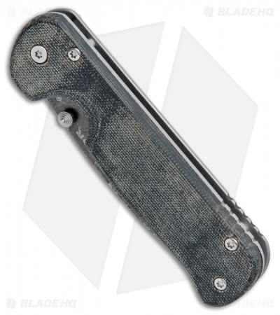 Condor Krakatoa Frame Lock Knife Black Micarta (3.5" Natural) CTK3937-4.27HC