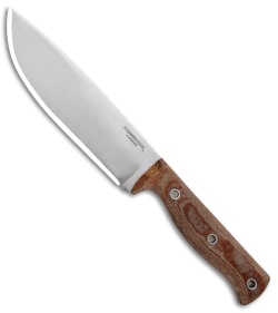 Condor Low Drag Knife Fixed Blade Tan Micarta (6.5" Satin)