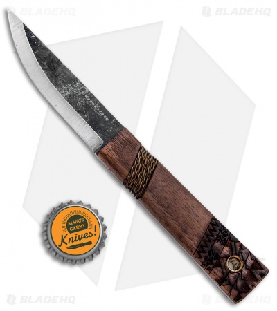 Condor Mini Indigenous Puukko Knife Fixed Blade Walnut (3.2" Natural)  