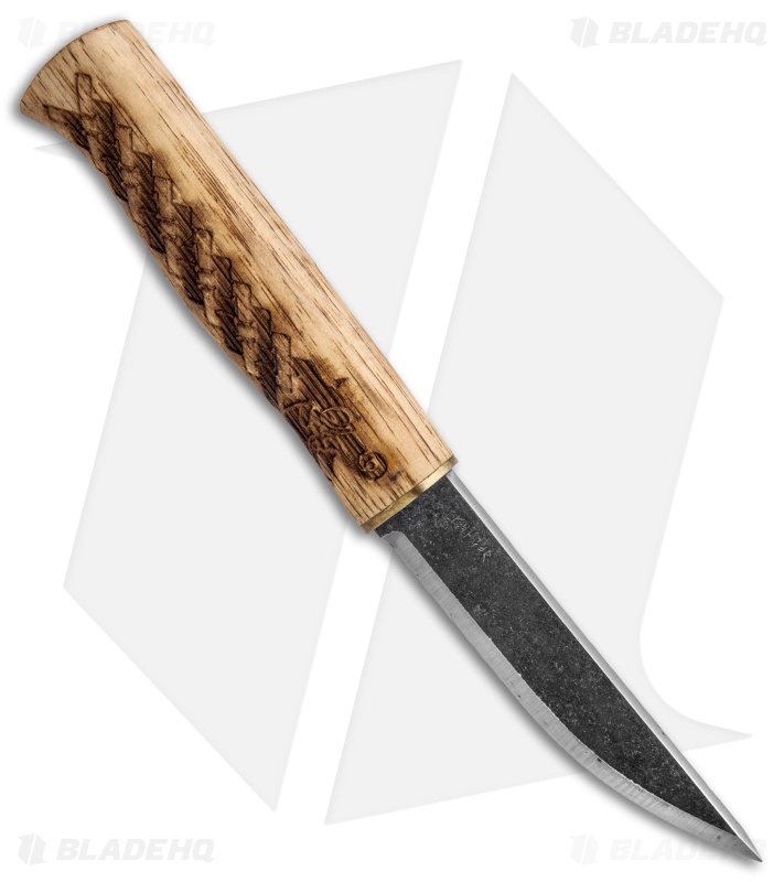 Condor Norse Dragon Knife  Fixed Blade Hickory Wood (3.9" Natural)