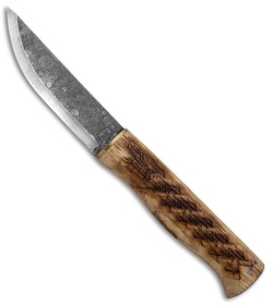 Condor Norse Dragon Knife  Fixed Blade Hickory Wood (3.9" Natural)