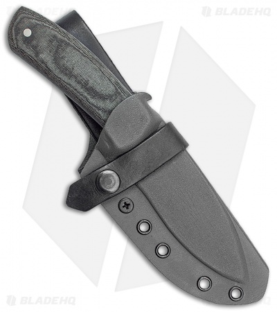 Condor Talon Fixed Blade Knife Gray Micarta (4.625" Black) CTK80445HC