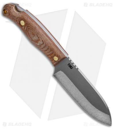 Condor Toki Knife Fixed Blade Tan Micarta (4.6" Blasted) 