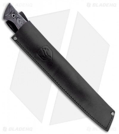 Condor Woodbuster Chopper Fixed Blade Knife Black Micarta (9.8" Satin)