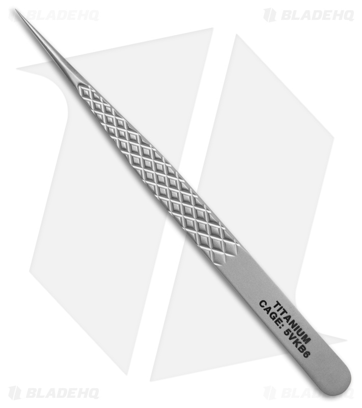 CountyComm Pineapple Straight Titanium Tweezers (Ultra Fine)
