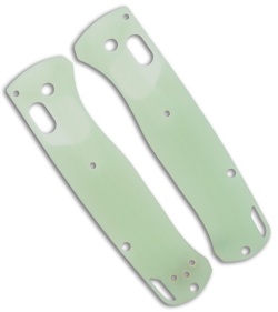 Flytanium Custom Crossfade G-10 Scales for Benchmade Bugout - Jade