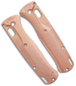 Flytanium Custom Crossfade Copper Scales for Benchmade Bugout - Stonewash