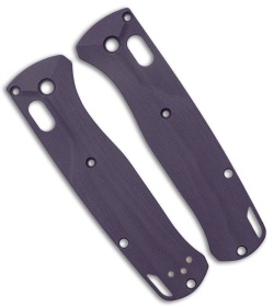 Flytanium Custom Crossfade G-10 Scales for Benchmade Bugout - Purple Haze