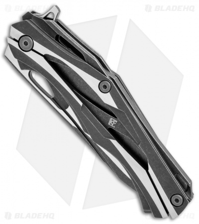 Custom Knife Factory DCPT-1  Limited Black Titanium (4" Satin/Blackwash) CKF028