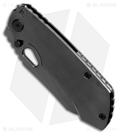 Custom Knife Factory Rotten EVO 3.0 Frame Lock Knife Black (4" Black DLC)