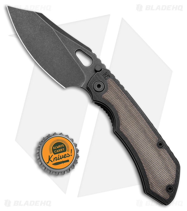 CKF Rotten EVO 3.0 Frame Lock Green Micarta (BSW) - Blade HQ