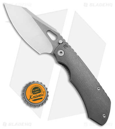 Custom Knife Factory Rotten EVO 3.0 Frame Lock Knife Gray (4" Stonewash)