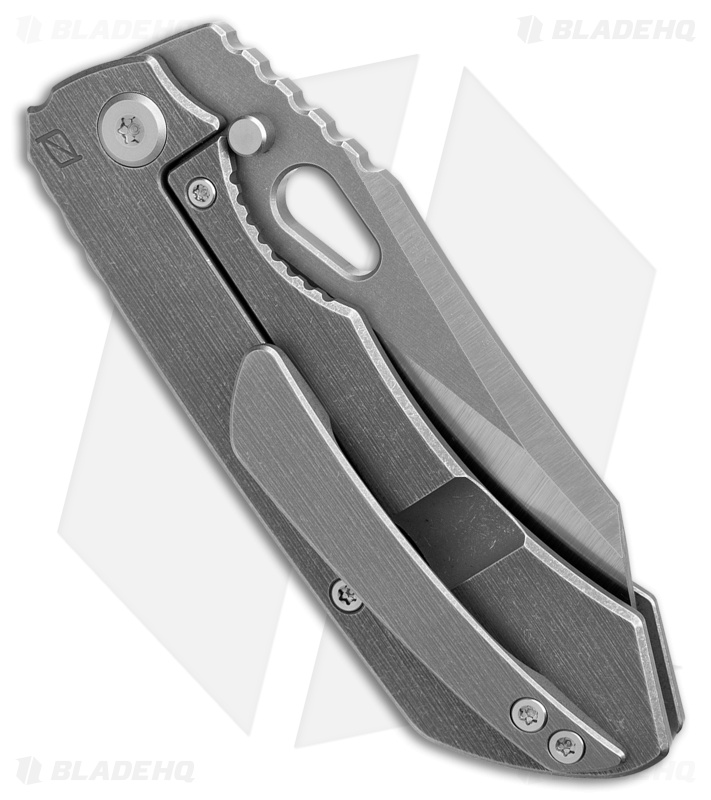 Custom Knife Factory Rotten EVO 3.0 Frame Lock Knife Gray (4" Stonewash)