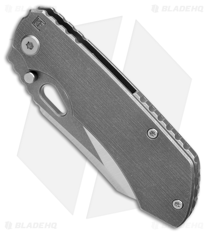 Custom Knife Factory Rotten EVO 3.0 Frame Lock Knife Gray (4" Stonewash)