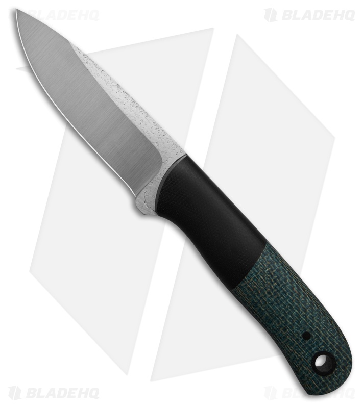 Cypress Creek Knives Bushcrafter Fixed Blade Knife Shadetree Micarta (Satin)