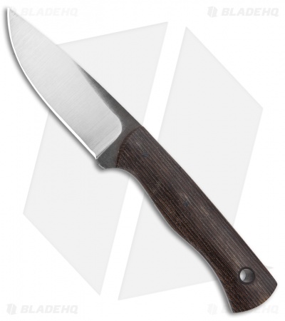 Cypress Creek Knives Belt Knife Fixed Blade Crosscut Micarta (3.75" Satin O1) 