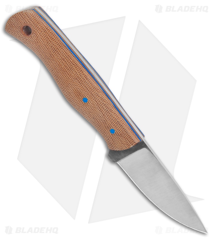 Cypress Creek Knives Woodthrush Fixed Blade Knife Natural Micarta (2.9" Satin) 