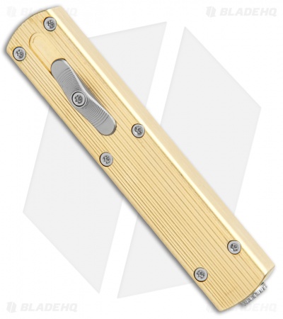 D Rocket Design Zulu Spear - D/A OTF Automatic Knife | Bronze-Aluminum