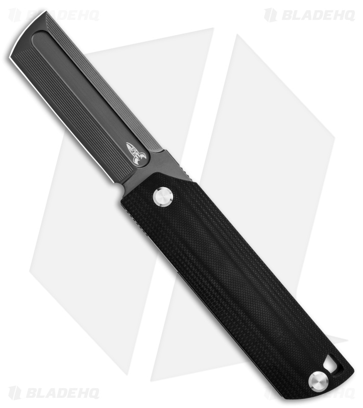 D Rocket Designs MaximX Liner Lock Knife | Black G-10 (3.25