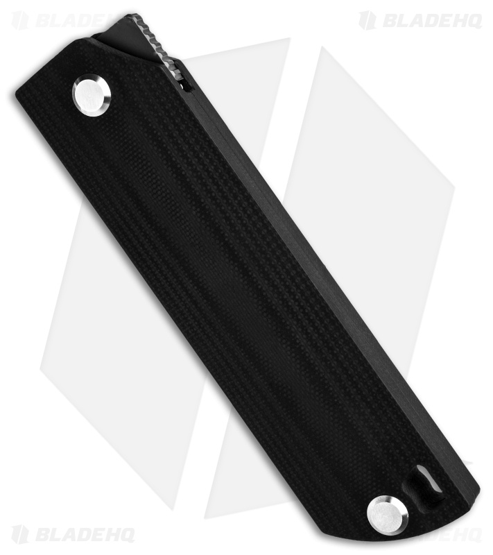 D Rocket Designs MaximX Liner Lock Knife | Black G-10 (3.25