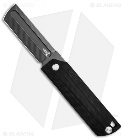 D Rocket Designs MaximX Liner Lock Knife | Black G-10 (3.25