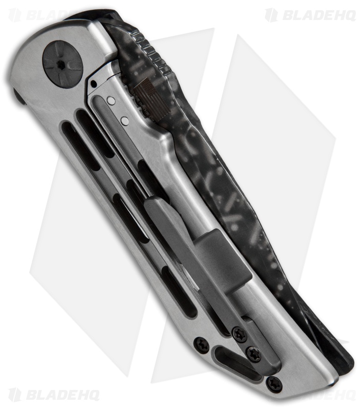 Darrel Ralph DDR Custom Frame Lock Knife Shred CF (3.75" Acid SW)