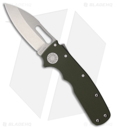 Demko Shark Cub Slicer Shark Lock Knife OD Green G-10 (2.75" SW 20CV)