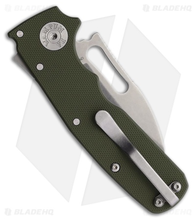 Demko Shark Cub Slicer Shark Lock Knife OD Green G-10 (2.75" SW 20CV)