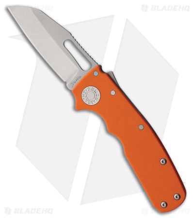 Demko Shark Cub Shark Foot Knife | Orange G-10 | SW 20CV