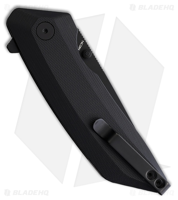 Damned Designs Chimera Liner Lock Knife Black G-10 (3.4" Black)