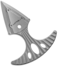 DPx Gear Hit Push Dagger Sandblasted Titanium (1.5" M390)