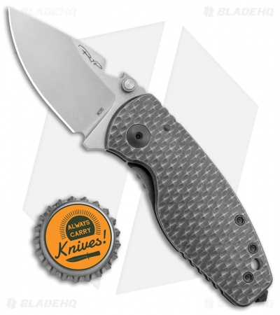 DPx HEAT/F Frame Lock Knife 3D Titanium Leggaro Naked (2.375" Stonewash)