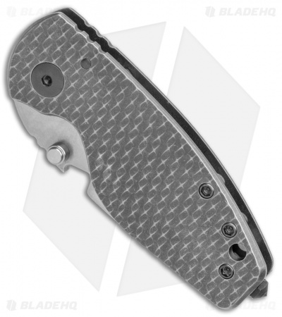 DPx HEAT/F Frame Lock Knife 3D Titanium Leggaro Naked (2.375" Stonewash)
