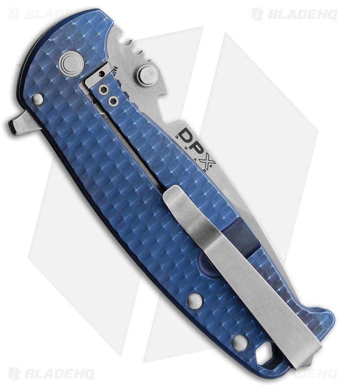 DPx Gear Hest/F Leggaro Frame Lock Knife Titanium Blue (3.1