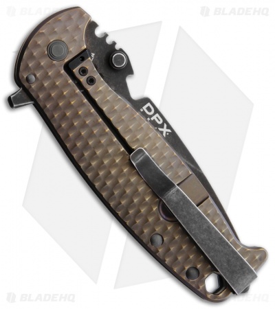 DPx Gear Hest/F Leggaro Frame Lock Knife Titanium Bronze (3.1