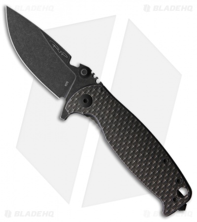 DPx Gear Hest/F Leggaro Frame Lock Knife Black Titanium (3.1" Black) 
