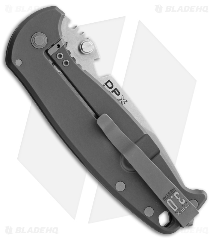 DPx Gear Hest/F 3.0 DECADE Frame Lock Knife Blasted Titanium - BHQ